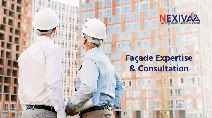 Sustainable, efficient, and modern architectural solutions powered by expert façade advice and engineering by Nexivaa.