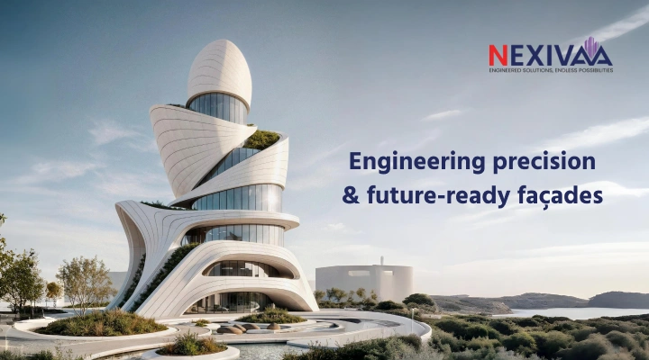 Nexivaa façade and fenestration consulting team providing high-performance façade solutions in India