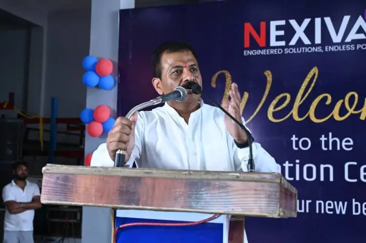Capt Vikas Gupta speech Nexivaa inauguration Greater Noida office opening façade company