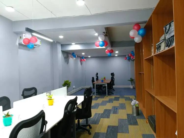Nexivaa office interior Greater Noida façade engineering workspace